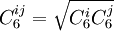 C_6^{ij}=\sqrt{C_6^{i}C_6^{j}}